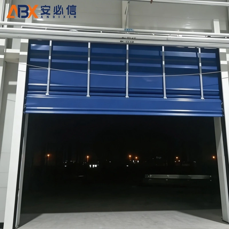 广安PVC堆积门